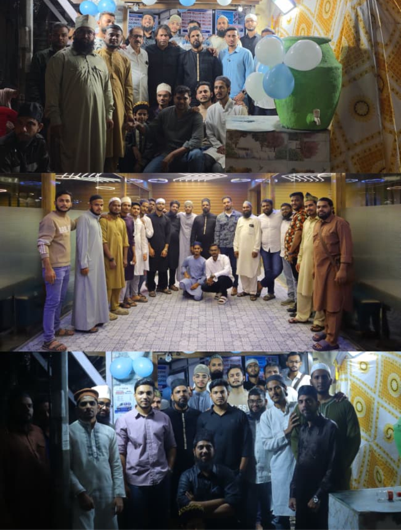 Collage of Foundation members at community initiatives