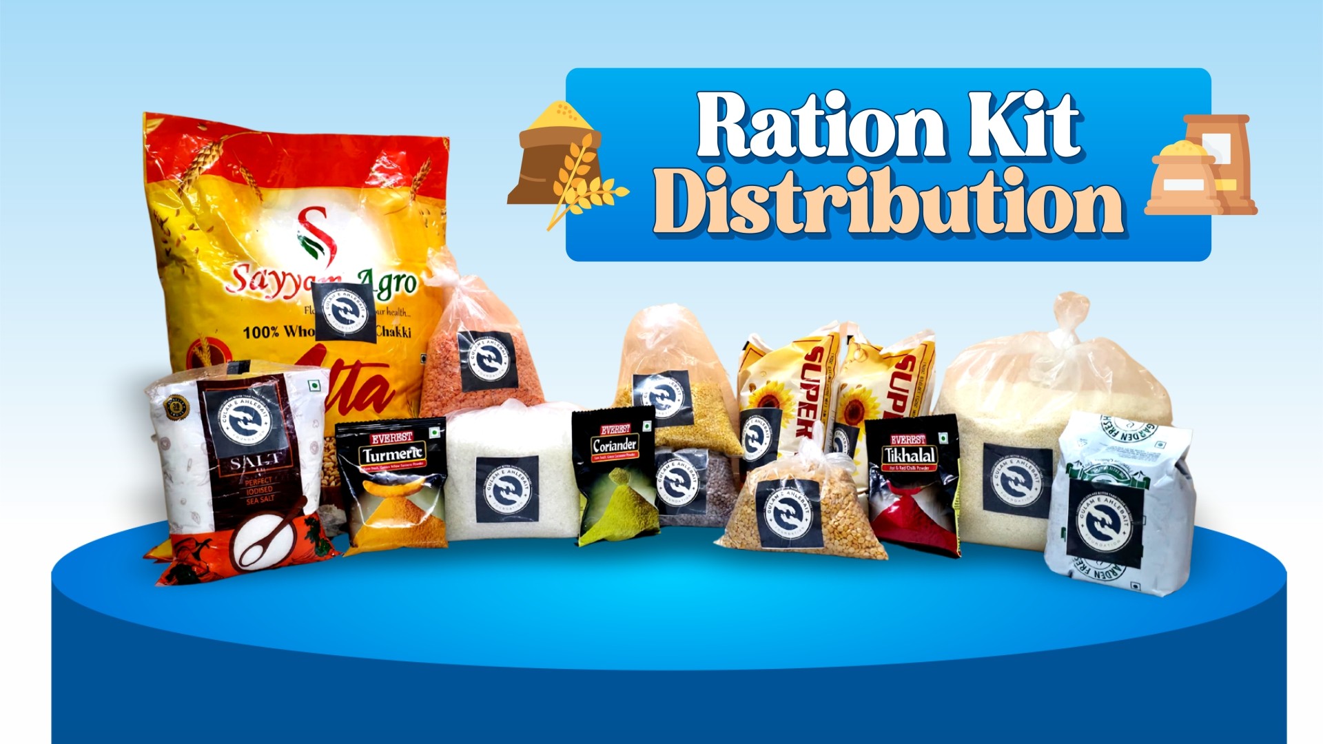 Ration distribution programme — staple food kit